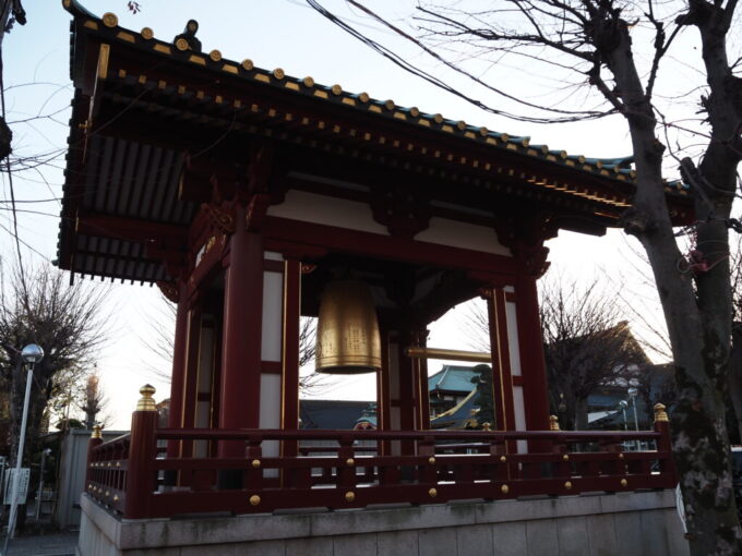 12月中旬初めての佐野厄除大師CMで有名な金銅大梵鐘