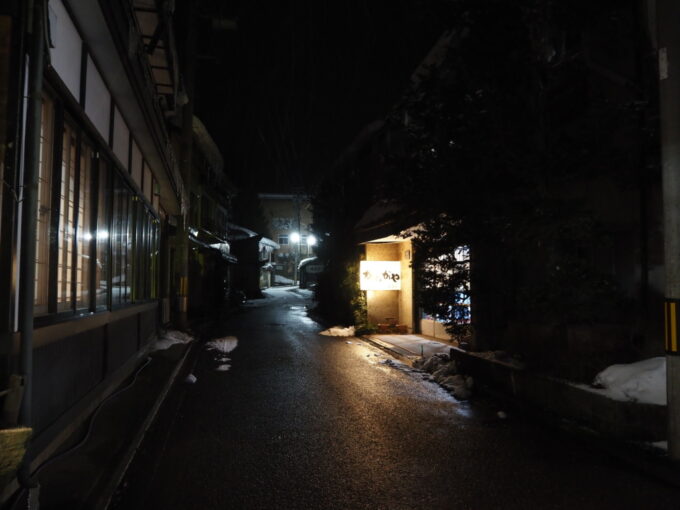 2月上旬冬の花巻台温泉松田屋旅館あっという間に2泊目の夜を迎えてしまう