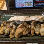 2月上旬冬の仙台うまい鮨勘名掛丁支店かき松前焼き