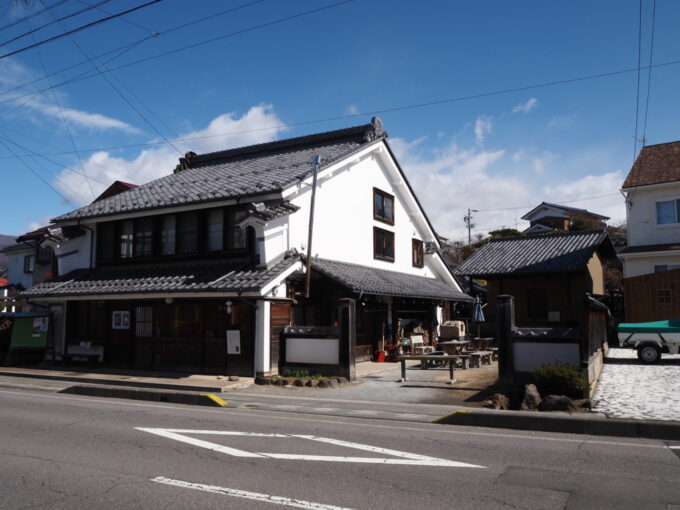 3月上旬はじめての小諸北国街道小諸宿江戸時代後期築の与良館