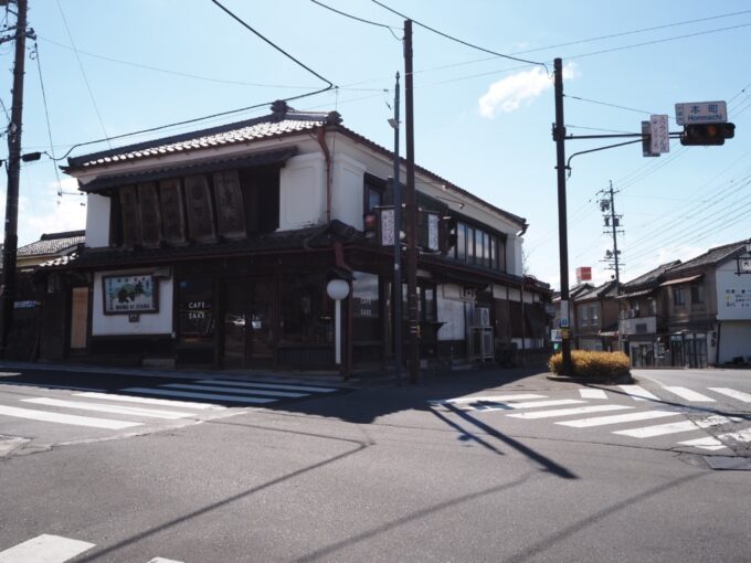 3月上旬はじめての小諸北国街道小諸宿大正時代築の旧大塚酒店