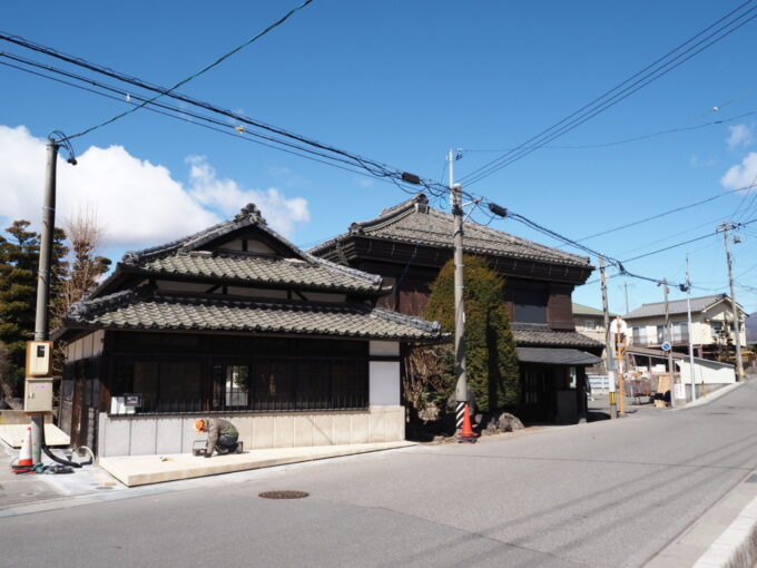 3月上旬初めての小諸明治時代築の竹内木材