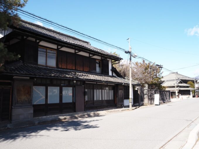 3月上旬初めての小諸明治時代築の繭問屋小林金吾商店