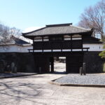3月上旬初めての小諸小諸城址懐古園三之門