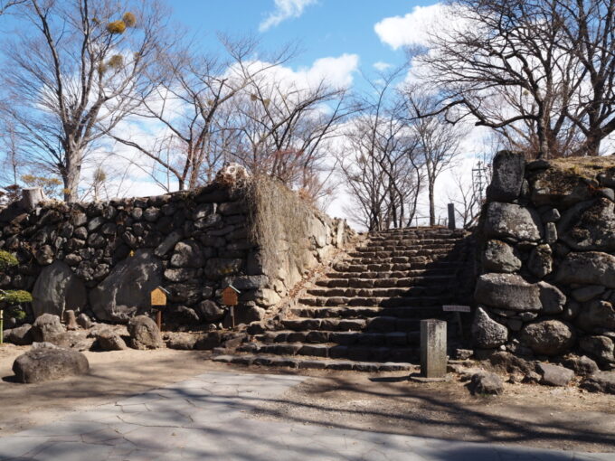 3月上旬初めての小諸小諸城址懐古園二の丸跡