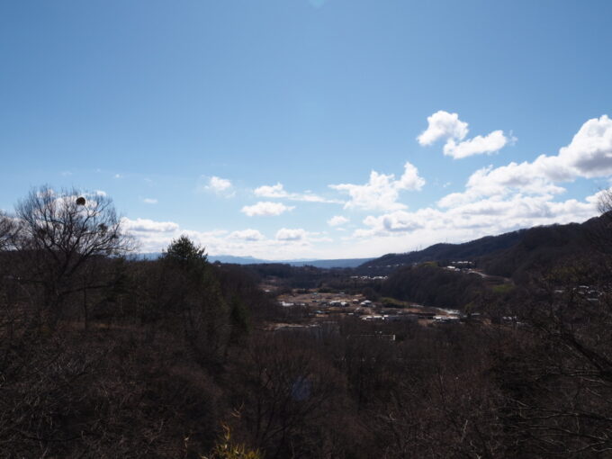 3月上旬初めての小諸小諸城址懐古園富士見展望台からの胸のすくような展望