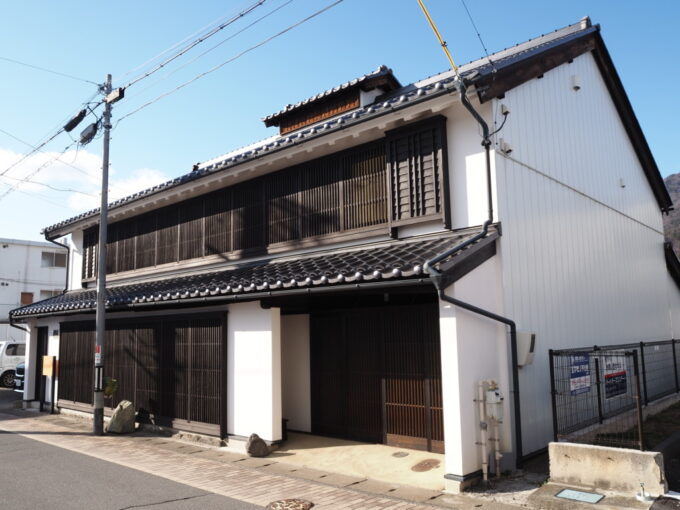 3月上旬初めての上田北国街道沿いに残る小泉家住宅