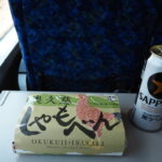 4月中旬湘南新宿ライン快速宇都宮行きグリーン車のお供に水戸駅弁奥久慈しゃもべん