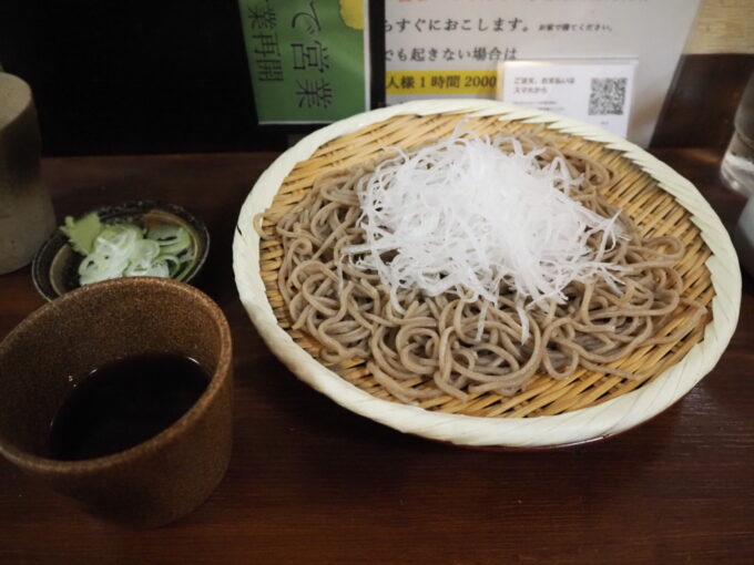 4月中旬宇都宮オリオン通りに位置するまげしとちぎや高原大根蕎麦