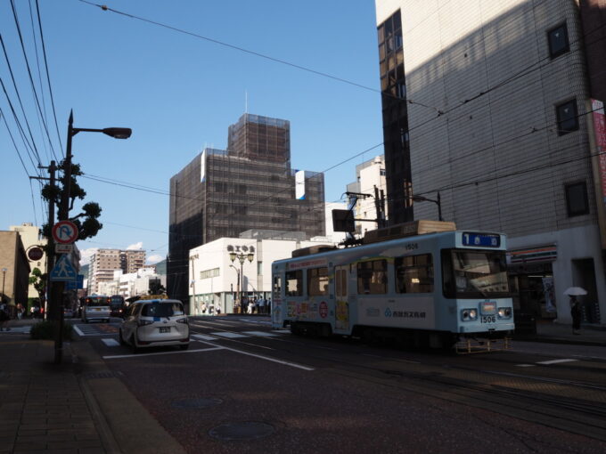 5月中旬26年ぶりの長崎リムジンバスで新地中華街に到着