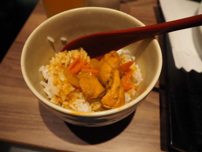 6月上旬いつもより半月早い八重山旅今年の滞在も朝食がおいしいThe BREAKFAST HOTEL PORTO石垣島1泊目朝食チキンカレー