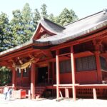 8月上旬夏の東北旅弘前岩木山神社の荘厳な拝殿にこうして毎年津軽へと帰ってくることのできるお礼を伝える