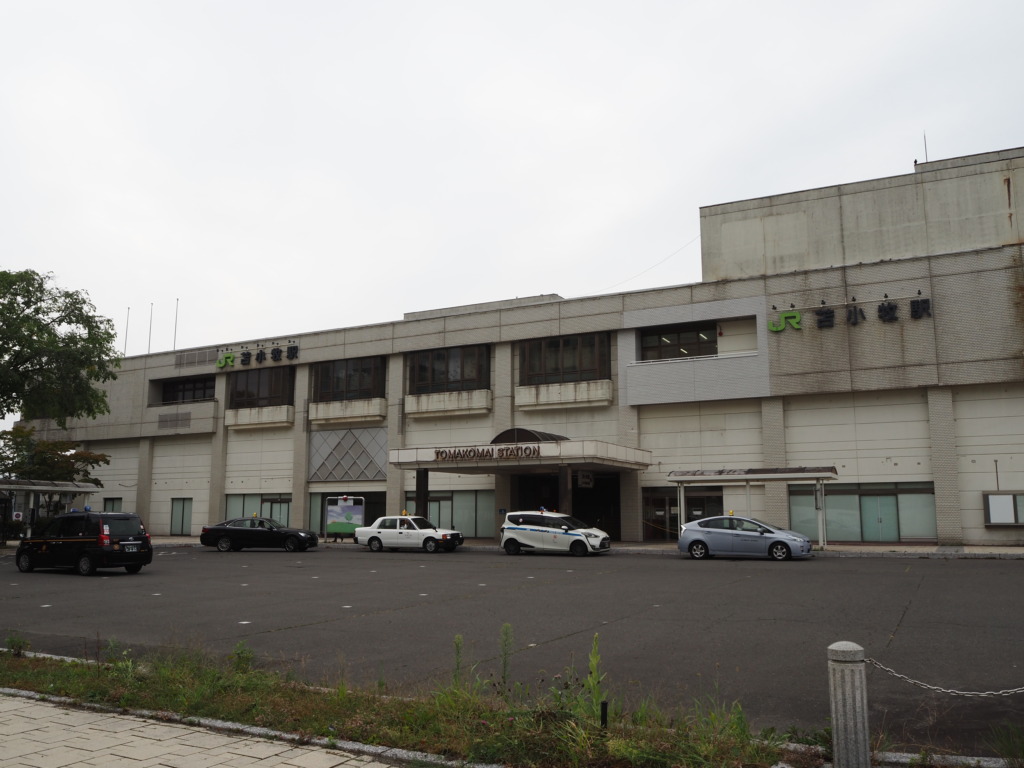 9月上旬苫小牧駅