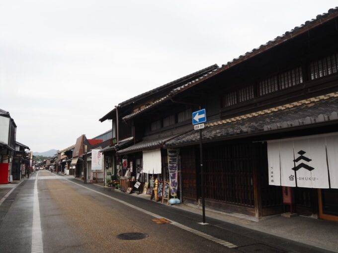 9月上旬7年ぶりの犬山築城当時の町割りが残る犬山城下町のメインストリート本町通り